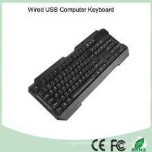 El teclado impermeable del USB del precio bajo asombroso (KB-1688-B)